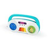 Baby Einstein Discover-a-Tune Boom Box Musical Toy, Baby Radio with 3 Channels & 30+ Songs and Sounds