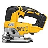 DEWALT 20V MAX XR Jig Saw, 3,200 Blade Speed, Cordless, Brushless Motor, LED Light, Bare Tool Only (DCS334B)