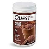 Quest Nutrition Chocolate Milkshake Protein Powder, 22g Protein, 2g Net Carbs, 1g Sugar, Low Carb, Gluten Free, 1.6 Pound, 24 Servings