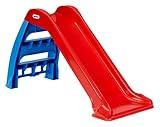 Little Tikes First Slip And Slide, Easy Set Up Playset for Indoor Outdoor Backyard, Easy to Store, Safe Toy for Toddler,Kids (Red/Blue), 39.00''L x 18.00''W x 23.00''H