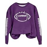 Cyber Of Monday Deals 2024,Football Sweatshirt For Women,Women'S Football Printed Hoodie,Game Day Football Sweatshirts Women,Football Shirts For Women Hoodie,My Orders Placed Recently By Me Amazon