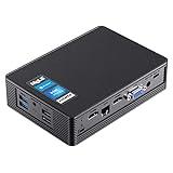 MeLE Fanless Mini PC QuieterHD3 Celeron N5105 8GB 256GB Windows 11 Pro Micro Computer Small Desktop Servers with Gigabit Ethernet WiFi 6 PXE Dual HDMI 4K Unlock BIOS on Industrial Webcast Office