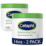 Cetaphil Body Moisturizer, Hydrating Moisturizing Cream for Dry to Very Dry, Sensitive Skin, NEW 16 Oz 2 Pack, Fragrance Free, Non-Comedogenic, Non-Greasy