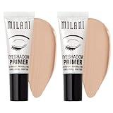 Milani Eyeshadow Primer - 2 Pack | Primer Face Makeup Eye Shadow Primer Base | Makeup Primer for Face | Vegan, Cruelty-Free, Made for Long-Lasting Wear | Use with Eye Shadow Palettes