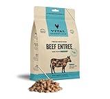 Vital Essentials Freeze Dried Raw Dog Food, Beef Mini Nibs Entree, 14 oz