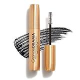 Grande Cosmetics GrandeDRAMA Intense Thickening Mascara with Castor Oil, Volumizing, Conditioning, Buildable Formula