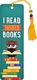 I Read Banned Books Beaded Bookmark