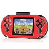 TaddToy 16 Bit Handheld Game Console for Kids Adults, 3.0'' Large Screen Preloaded 230 HD Classic Retro Video Games with USB Rechargeable Battery & 3 Game Cartridges for Birthday Gift for Kids 4-12