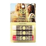 Sun Bum SPF 30 Sunscreen Lip Balm | Vegan and Cruelty Free Broad Spectrum UVA/UVB Lip Care with Aloe and Vitamin E for Moisturized Lips | Variety Pack |.15 oz