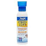 API STRESS COAT Aquarium Water Conditioner 4-Ounce Bottle (85B)