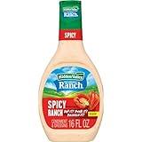 Hidden Valley Spicy Ranch Salad Dressing & Topping, Gluten Free - 16 Ounce Bottle (Package May Vary)