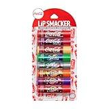 Lip Smacker Coca-Cola Flavored Balm - 8 Moisturizing Lip Balms, Hydrating & Protecting, Fun Assortment - Vegan - Coca Cola Collection