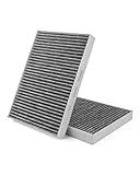 Forccord 2-Pack HEPA Cabin Air Filter Fits for 2018-25 Audi Q5, 2017-25 Q7, 2017-25 A4, 2018-19 A5 Quattro, 2017-25 A4 Quattro, 2017-25 Q7 Activated Carbon Cabin Filter Replacement Car Accessories