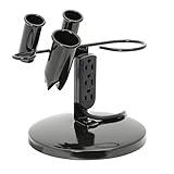 Saloniture Tabletop Blow Dryer & Hair Iron Holder - Salon Appliance Stand w/ 3 Outlets