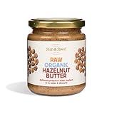 Sun & Seed - Raw Organic Nut Butters and Spreads - Gluten-Free and Keto Friendly - Ultra Nutritious and Healthy (Hazelnut Butter)