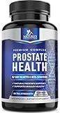 Prostate Supplements for Men - Support Supplement Complex with Saw Palmetto, Beta Sitosterol, Stinging Nettle, Pumpkin Seed, Lycopene, Vitamin B6 E - Supports Prostate & Urinary Health - 120 Capsules