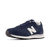 New Balance Men's 515 V3 Sneaker, Nb Navy/White/Aluminum Grey, 9.5 X-Wide