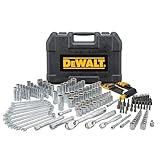 DEWALT Mechanics Tool Set, 1/4" & 3/8" & 1/2" Drive, SAE/Metric, 205-piece (DWMT81534)