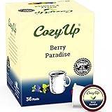 Cozy Up | Berry Paradise | Black Tea Pods Compatible with Keurig K-Cup Brewers | 36-Count |