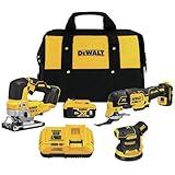 DEWALT 20V MAX Power Tool Combo Kit, Cordless Woodworking 3-Tool Set with 5ah Battery and Charger (DCK300P1)