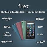 Fire 7 tablet, 7" display, 16 GB, (2019 release), Twilight Blue