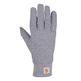 Carhartt mens Heavyweight Force Liner Cold Weather Gloves, Shadow Heather, Medium US