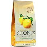 English Scone Mix, Lemon Poppyseed by Sticky Fingers Bakeries – Easy to Make English Scones Fresh Baked, Makes 12 Scones (1 pk)