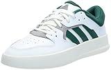 adidas Men's Court 24 Tennis Sneaker, White/Collegiate Green/Off White, 14