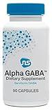 NeuroScience Alpha GABA - Non-Drowsy Supplement with L-Theanine, Ashwagandha + Vitamin B6 to Promote Stress Relief & Relaxation - Support Calm During The Day (90 Capsules)