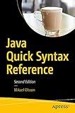 Java Quick Syntax Reference