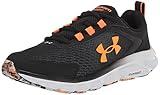 Under Armour Mens Charged Assert 9 Marble Road Running Shoe, Black (002 Blaze Orange, US