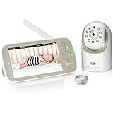 Infant Optics DXR-8 PRO Video Baby Monitor, 720P HD Resolution 5" Display, Patented A.N.R. (Active Noise Reduction), No WiFi, Pan Tilt Zoom, and Interchangeable Lenses