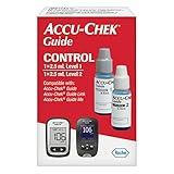 Accu-Chek Guide Diabetes Control Solution for Diabetic Blood Glucose Monitoring (Level 1 & 2 for Guide and Guide Me Test Meters)