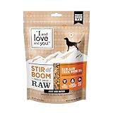 I AND LOVE AND YOU Stir and Boom Dehydrated Freeze Dried Raw Dog Food - Chicken - Grain Free, Real Meat, No Fillers, 1lb Bag