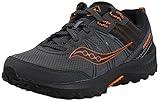 Saucony Men's Excursion TR14 Running Shoe, Black/Orange, 13 W