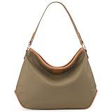 Montana West Hobo Bags for Women Purses and Handbags Classic Simple Top Handle Shoulder Satchel Bags MWC-085CLGN