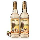 Jordan's Skinny Syrups, Hazelnut Coffee Syrup, Sugar Free, 25.4 Ounces (Pack of 2), Zero Calorie Drink Flavoring & Mixes