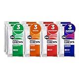 GU Energy Chews, Variety Pack Energy Gummies with Electrolytes, Vegan, Gluten-Free, Kosher, Caffeine/Caffeine-Free, and Dairy-Free On-The-Go Energy for Any Workout, 12 Bags (24 Servings Total)