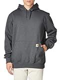 Carhartt Men's Rain Defender Loose Fit Heavyweight Sweatshirt, Carbon Heather, Small