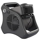 Lasko Misto Outdoor Misting Blower Fan, Ideal for Sports, Camping, Decks & Patios, 3 Speeds, 15", Black, 7050