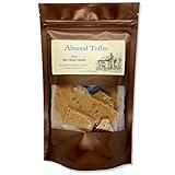 Almond Toffee, Gourmet Small Batch Sweet Buttery Goodness, 6 oz