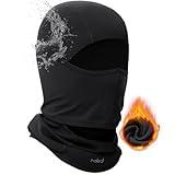 BALEAF Balaclava Face Mask Men Waterproof Ski Mask for Women Cold Weather Fishing Gear Skiing Snowboarding Motorcycle Face Black