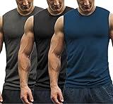 COOFANDY Men's Mesh Active Athletic Tech Tank Top - Workout & Training Activewear