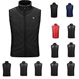 Heated Vest for Women Lightweight Electric Heating Jacket Vests Warm Vest for Women Winter Thermal Fleece Vest Cyber of Monday Deals 2024