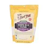 Bob's Red Mill Organic White Rice Flour - 24 Ounce (Pack of 1) - Gluten Free, Non-GMO, Vegan