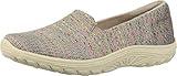 Skechers Women's, Relaxed Fit: Reggae Fest - Wicker Slip-On - Wide Width Taupe 9 W