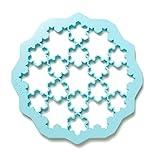 Lekue Snowflake Cookie Cutter, Blue