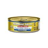 StarKist Selects No Salt Added Chunk White Albacore Tuna in Water, 4.5 oz (12 Pack) Canned Tuna Fish, Wild Caught, Ready to Eat, For Salads, Keto Meals & Snacks, 30g Protein & 130 Calorie a Serving