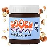 Gooey Hazelnut Cocoa Spread, Better-for-you Nutty Spread that is Gluten Free, Dairy Free, Plant Based & Vegan. Healthy Snack with No Palm Oil, Hazelnut Chocolate Spread, 10 oz Jar