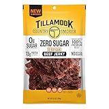 Tillamook Country Smoker Keto Friendly Zero Sugar Beef Jerky, Teriyaki, 6.5 Ounce